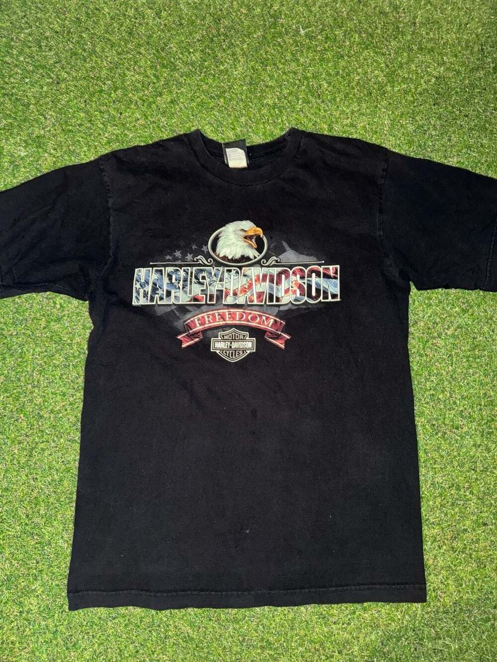 Vintage Harley-Davidson T-Shirt Size Large Black Minneapolis Twin Cities